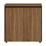 Dulap jos Oscar, nuc-antracit, 80x40x80 cm