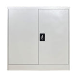 Dulap multifunctional Armon, Metal, 90x45x90 cm - Gri