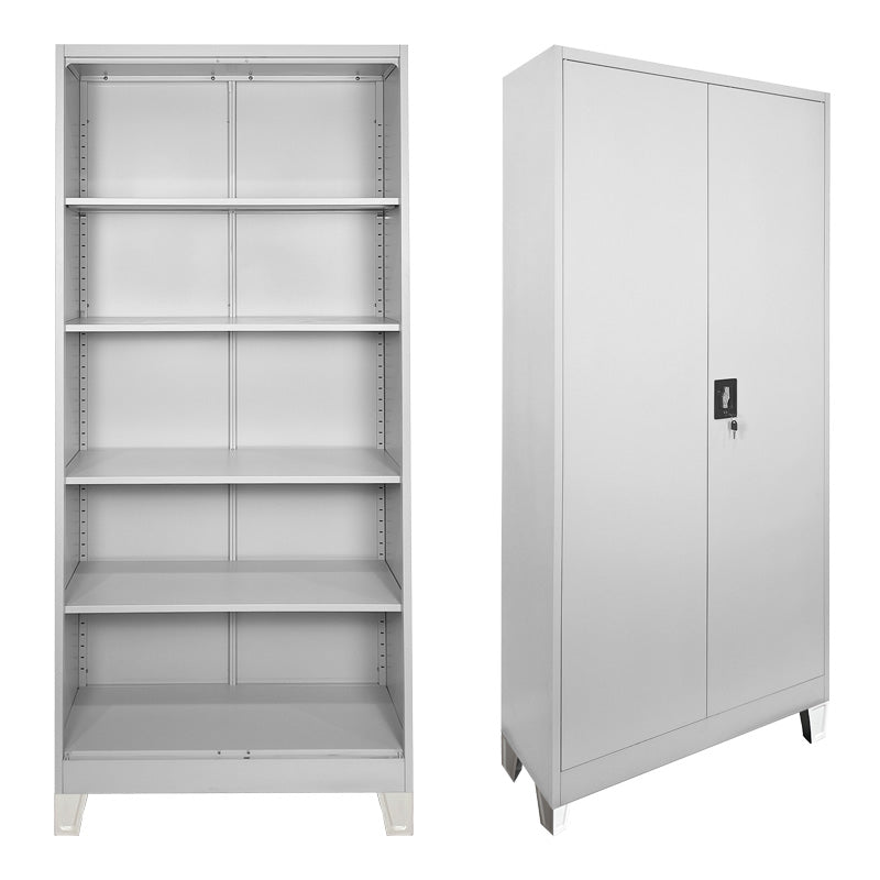 Dulap multifunctional Ugren, Metal, 90x40x190 cm - Dulap multifunctional Ugren, Metal, 90x40x190 cm - 378-000008