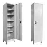 Dulap multifunctional Koya, Metal, 45x50x190 cm - Dulap multifunctional Koya, Metal, 45x50x190 cm - 378-000007