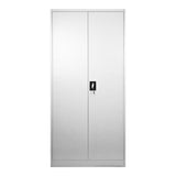 Dulap multifunctional Ugren, Metal, 90x40x180 cm - Gri