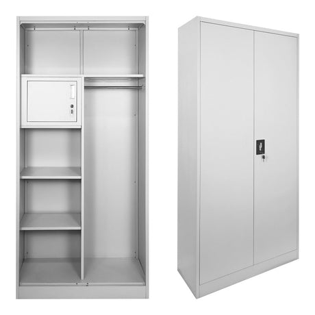 Dulap multifunctional Zogi, Metal, 90x45x180 cm