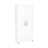 Dulap Multifunctional A2604 Home Collection® Diamond, 2 Usi, 4 rafturi, Alb, 60x140x32 cm