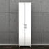 Dulap multifunctional Adore Diamond, 8 rafturi, 2 Usi, Alb 50x181x37 Cm | SKU: A2622
