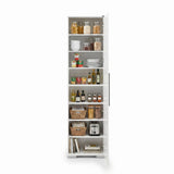 Dulap Multifunctional ADR-408-PP-1 Home Collection® Diamond, 8 rafturi, Usa reversibila, Alb, 50x187x35 cm