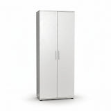 Dulap Multifunctional SHC-529-BB-2 Home Collection® Porto, 2 usi, 8 rafturi, Alb, 76x187x36 cm