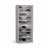 Dulap Multifunctional SHC-529-BB-2 Home Collection® Porto, 2 usi, 8 rafturi, Alb, 76x187x36 cm