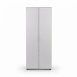 Dulap Multifunctional SHC-529-BB-2 Home Collection® Porto, 2 usi, 8 rafturi, Alb, 76x187x36 cm