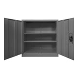 Dulap multifunctional Armon, Metal, 90x45x90 cm - Antracit