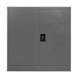 Dulap multifunctional Armon, Metal, 90x45x90 cm - Antracit
