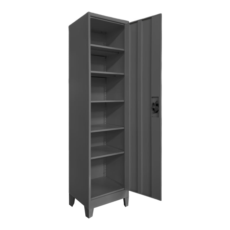 Dulap multifunctional Koya, Metal, 45x50x190 cm - Antracit