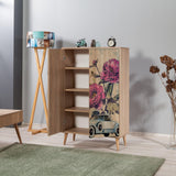 Dulap Multifunctional Multibox 14, Stejar Sonoma, 127x36x80 cm