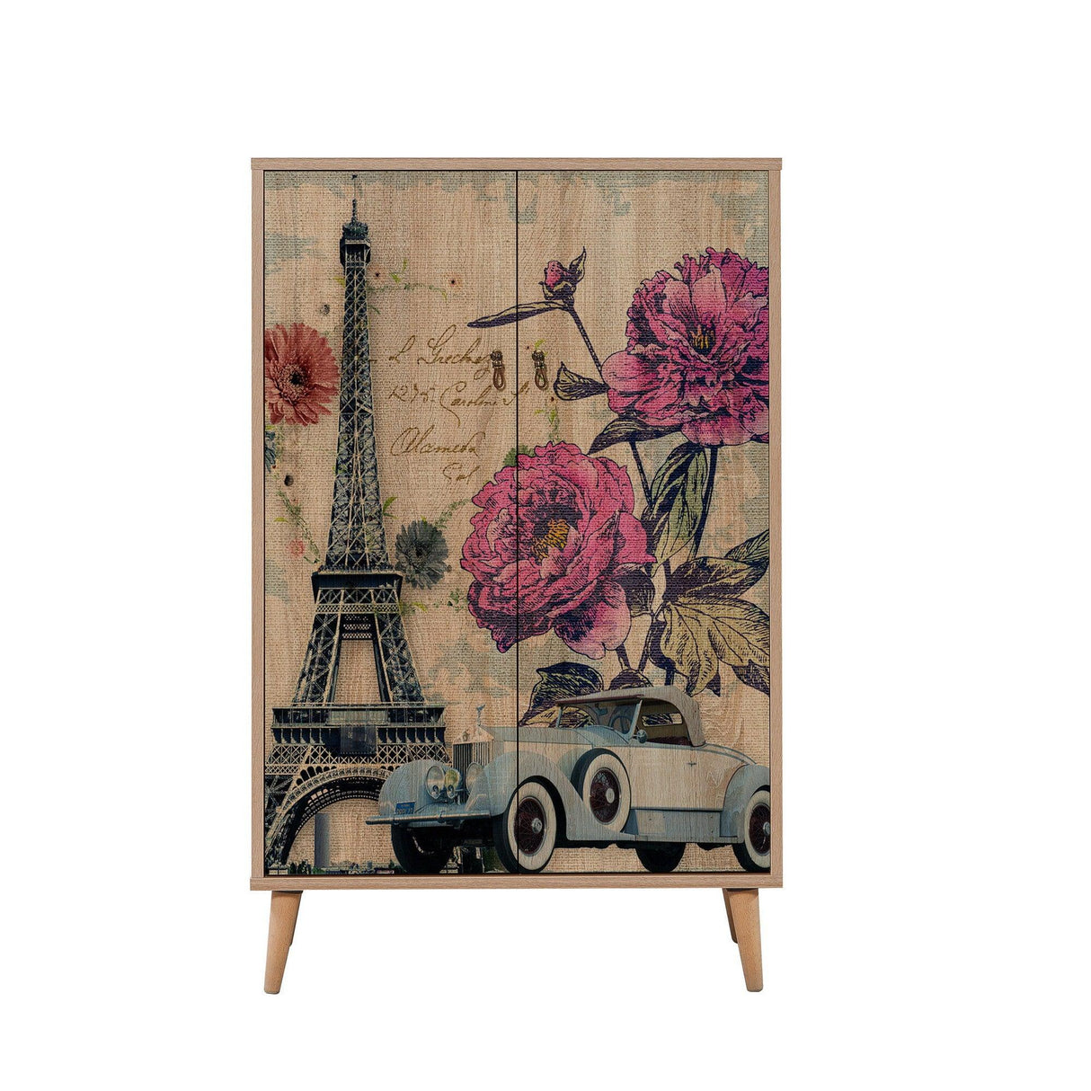 Dulap Multifunctional Multibox 14, Stejar Sonoma, 127x36x80 cm