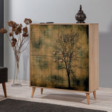 Dulap Multifunctional Multilüx, Stejar Sonoma, 111x36x95 cm