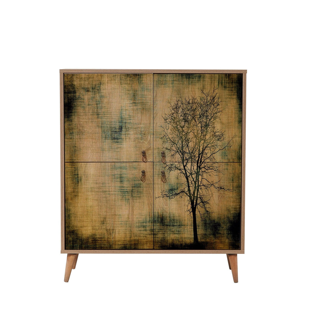 Dulap Multifunctional Multilüx, Stejar Sonoma, 111x36x95 cm