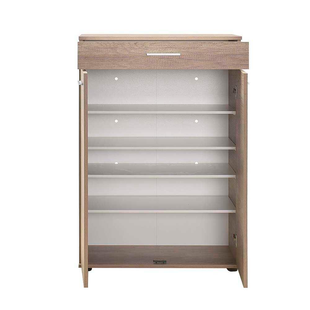 Dulap Multifuncțional pentru Hol, Baie sau Bucătărie, 2 Uși, 1 Sertar, Alb - Natur, 73x108x35 cm - Natur | SKU: ADR-521-TT-1