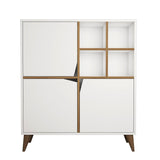 Dulap Multifunctional Pulse, Alb, 30x115x100 cm