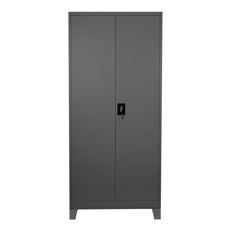 Dulap multifunctional Ugren, Metal, 90x40x190 cm - Antracit