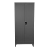 Dulap multifunctional Ugren, Metal, 90x40x190 cm - Antracit