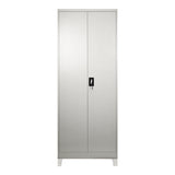 Dulap multifunctional Zogi, Metal, 70x40x190 cm - Gri