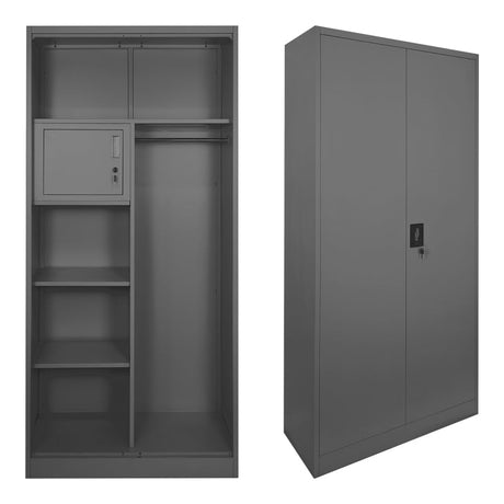 Dulap multifunctional Zogi, Metal, 90x45x180 cm