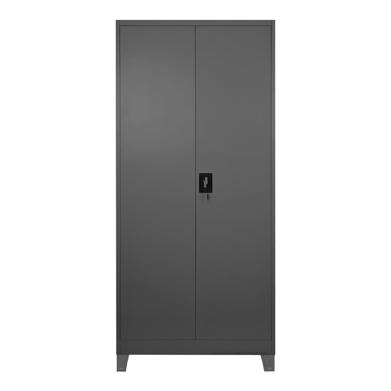 Dulap multifunctional Zogi, Metal, 90x45x190 cm - Antracit