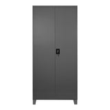 Dulap multifunctional Zogi, Metal, 90x45x190 cm - Antracit