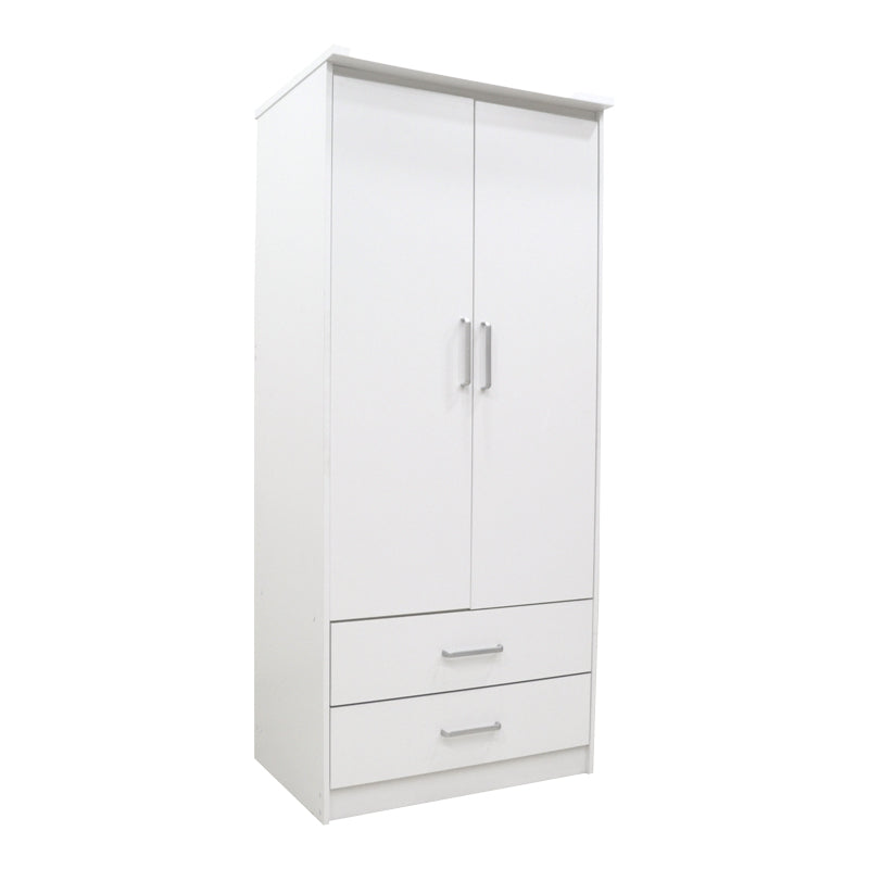 Dulap Olympus cu 2 usi si sertare, 81x57x183 cm - Dulap Olympus cu 2 usi si sertare, 81x57x183 cm - 123-000227