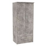 Dulap Olympus cu 2 usi si sertare, 81x57x183 cm - Dulap Olympus cu 2 usi si sertare, 81x57x183 cm