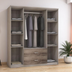 Dulap Olympus cu 4 usi si sertare 159x57x183 cm - 123-000023