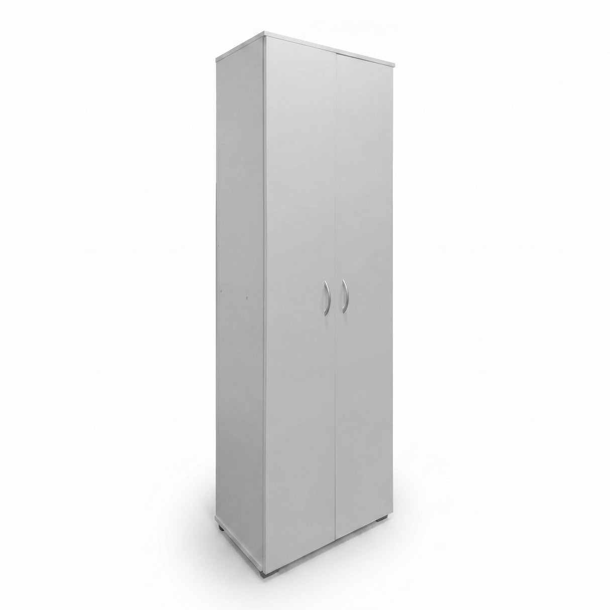 Dulap pantofi cu functie organizare Racka, Lemn, Diverse culori, 58x34x186 cm - Alb