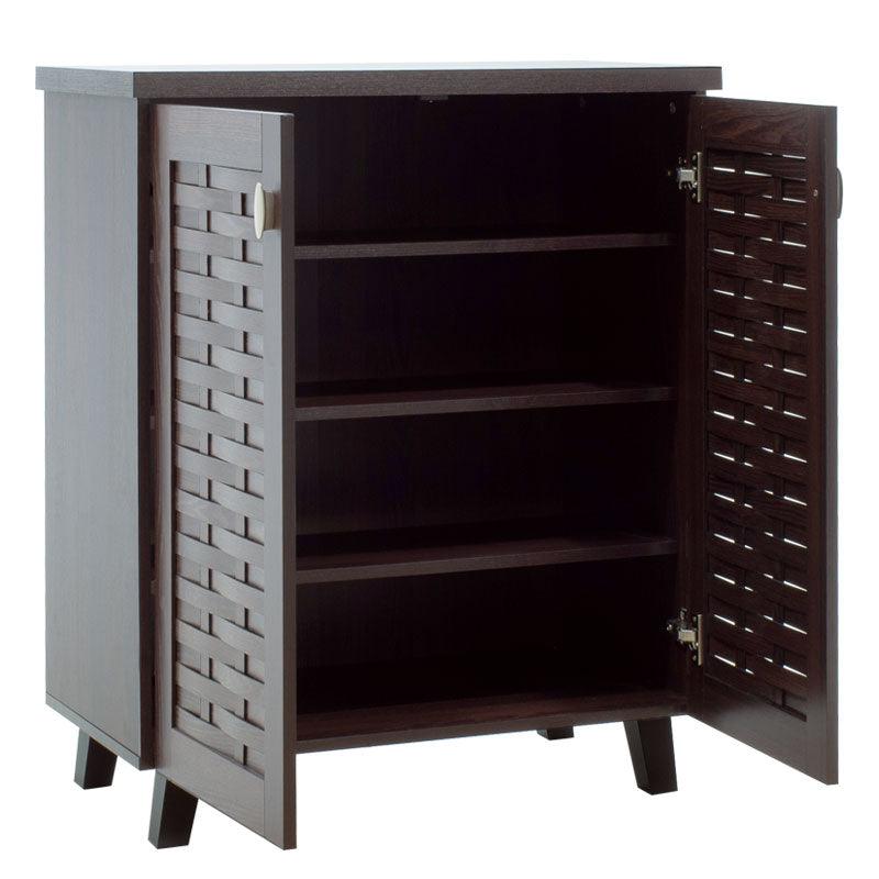 Dulap pantofi Mantam 12 perechi, 78x40x92 cm - Nuc