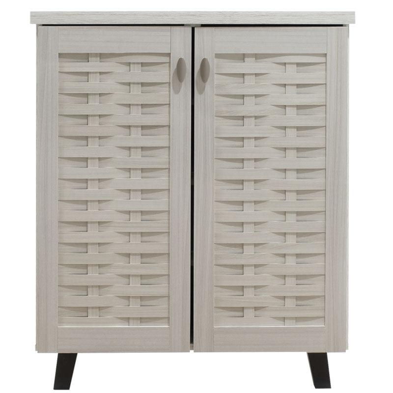 Dulap pantofi Mantam 12 perechi, 78x40x92 cm - Alb