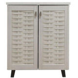 Dulap pantofi Mantam 12 perechi, 78x40x92 cm - Alb
