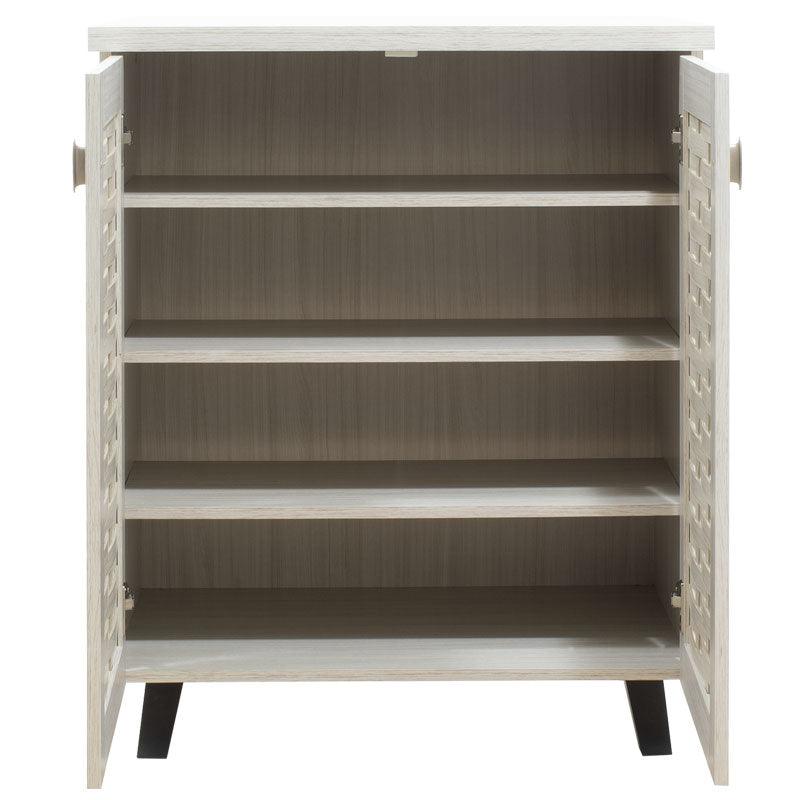Dulap pantofi Mantam 12 perechi, 78x40x92 cm - Alb