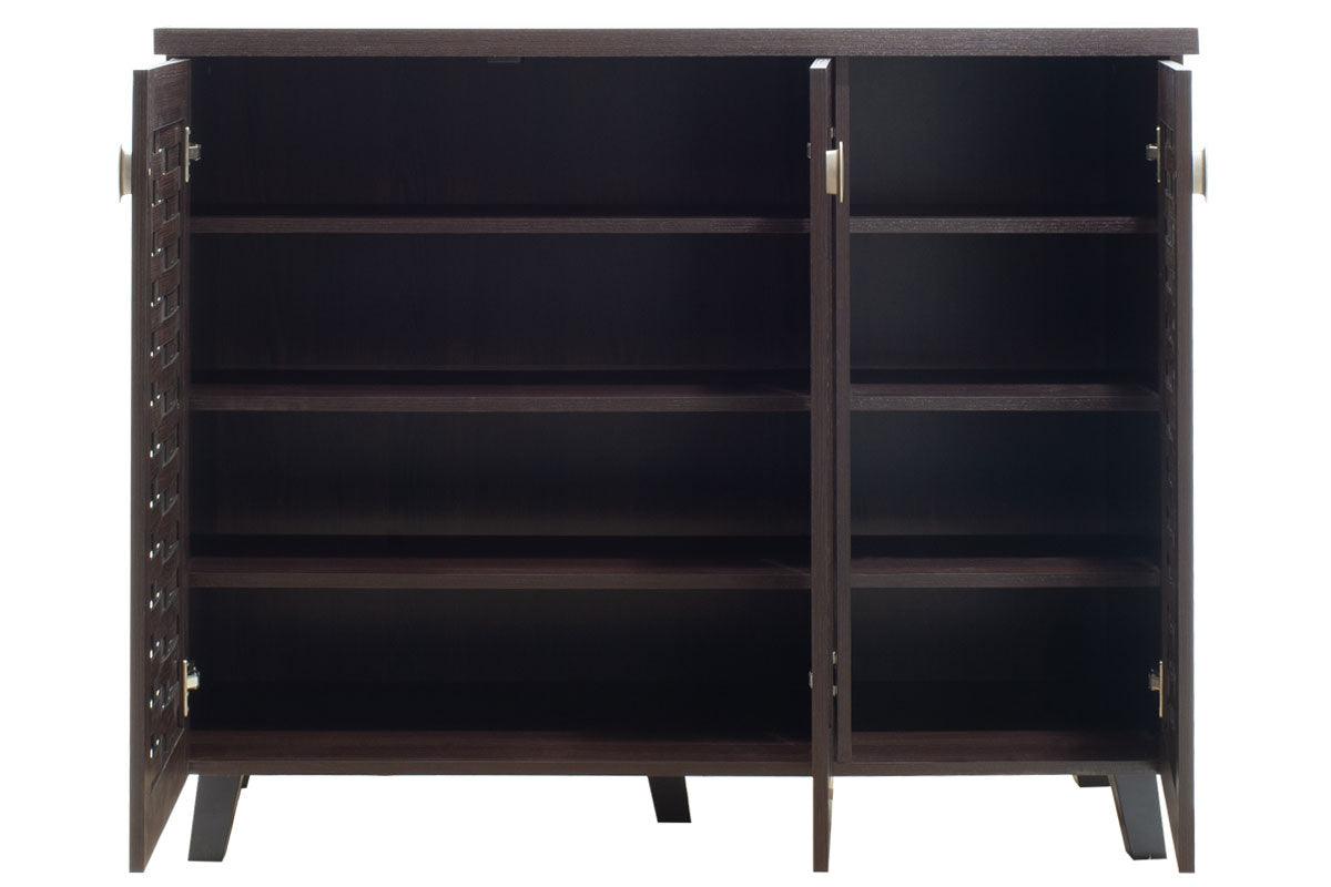 Dulap pantofi Mantam 16 perechi, 115x40x92 cm - Nuc