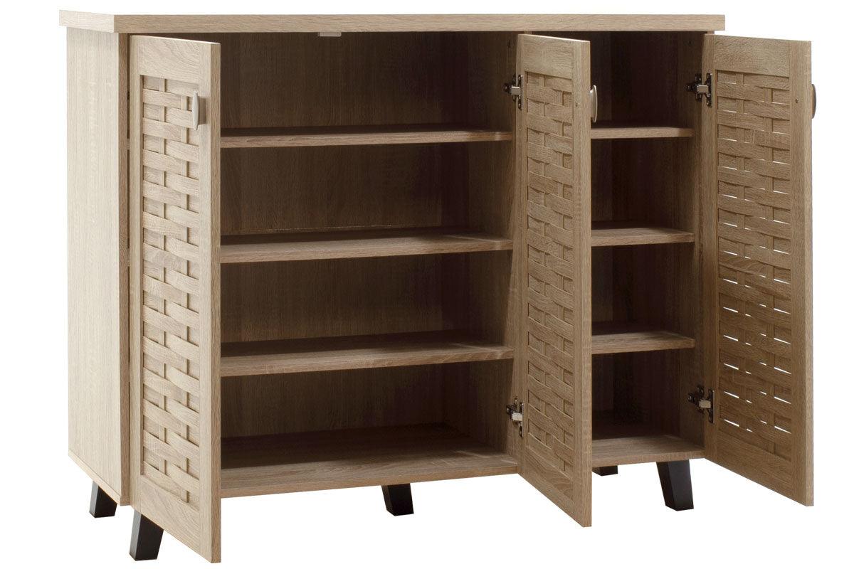 Dulap pantofi Mantam 16 perechi, 115x40x92 cm - Sonoma