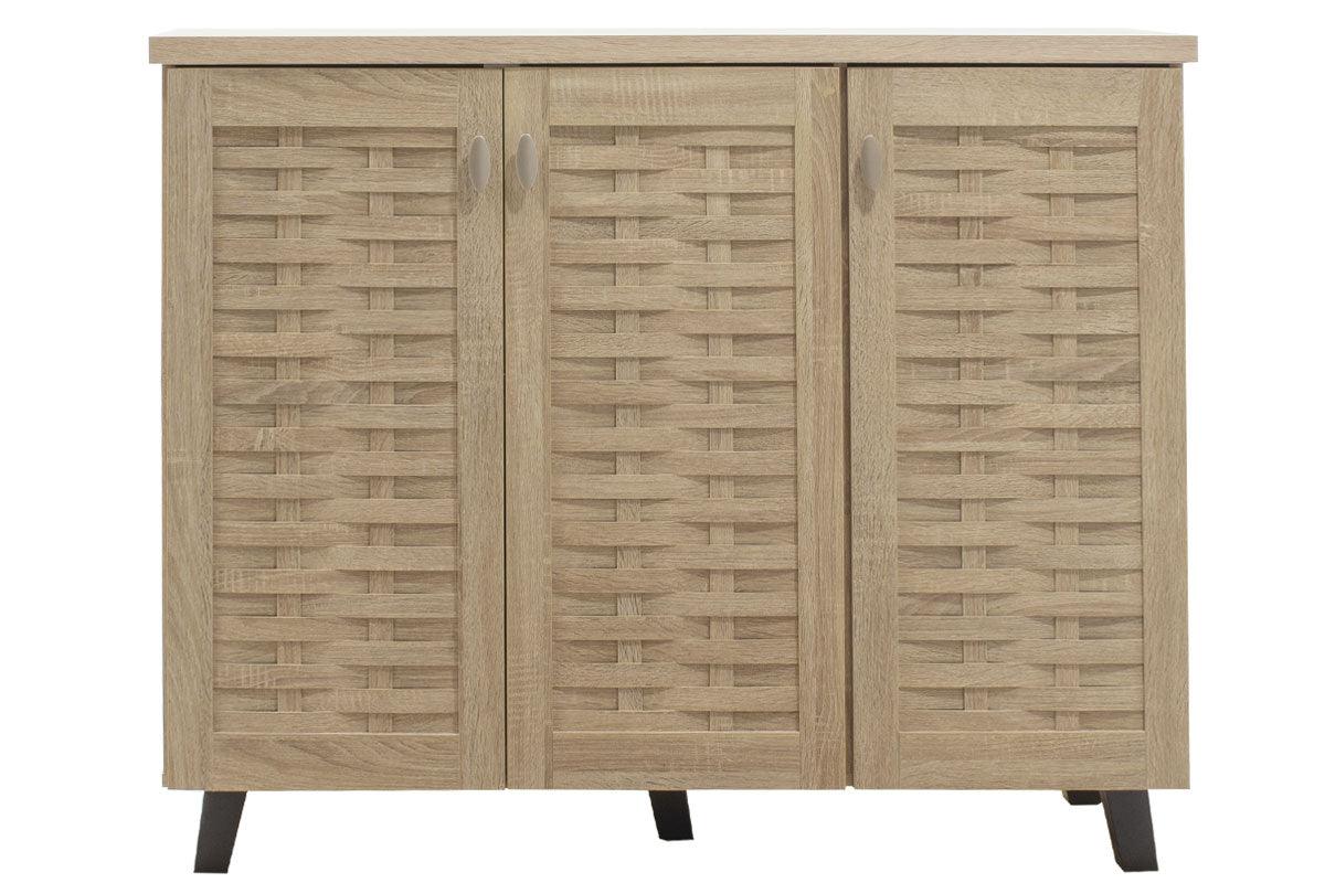 Dulap pantofi Mantam 16 perechi, 115x40x92 cm - Sonoma