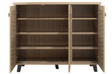 Dulap pantofi Mantam 16 perechi, 115x40x92 cm - Sonoma