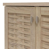 Dulap pantofi Mantam 16 perechi, 115x40x92 cm - Sonoma