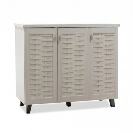 Dulap pantofi Mantam 16 perechi, 115x40x92 cm