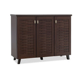Dulap pantofi Mantam 16 perechi, 115x40x92 cm - Nuc