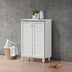 Dulap pantofi pentru 10 perechi, model Santo, Lemn, Alb, 60x34x91 cm