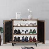 Dulap pantofi Ronan, 71x35x66 cm - Sonoma