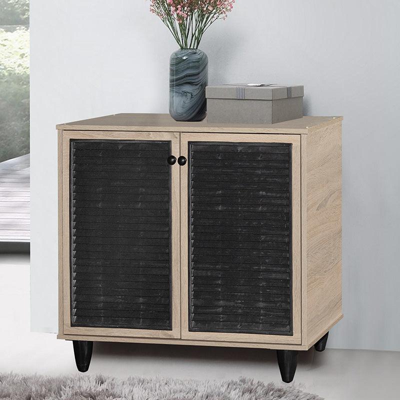 Dulap pantofi Ronan, 71x35x66 cm - Natural