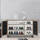 Dulap pantofi Ronan, 105x35x66 cm - Natural