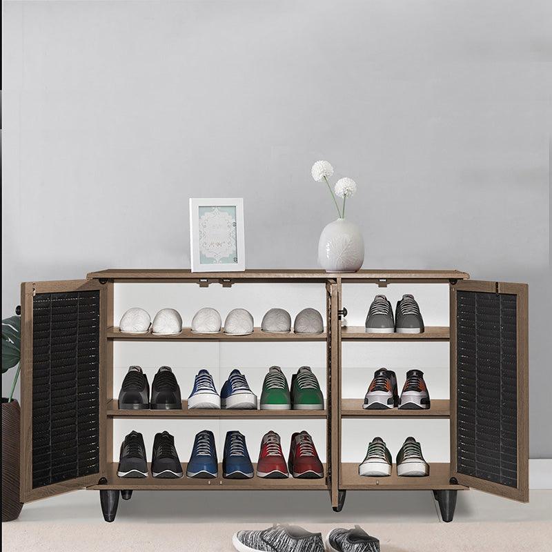 Dulap pantofi Ronan, 105x35x66 cm - Maro