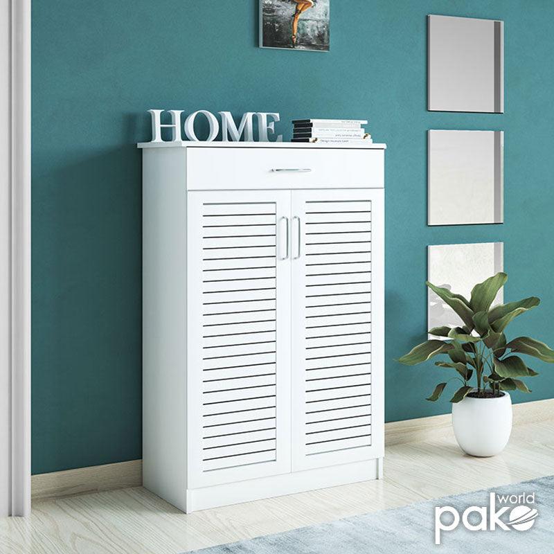 Dulap pantofi MDF Sante, 20 perechi, 80 x 37 x 123 cm - Dulap pantofi MDF Sante, 20 perechi, 80 x 37 x 123 cm