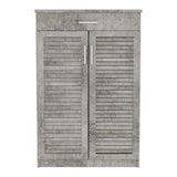 Dulap pantofi MDF Sante, 20 perechi, 80 x 37 x 123 cm - Antracit