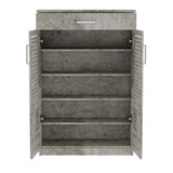 Dulap pantofi MDF Sante, 20 perechi, 80 x 37 x 123 cm - Antracit